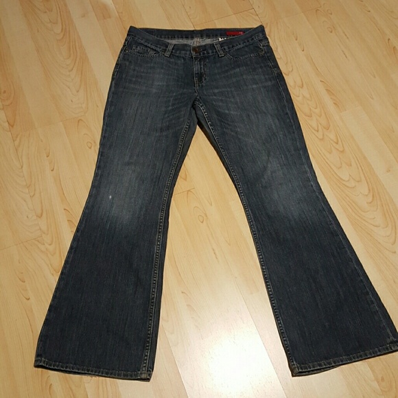 Express X2 Bootcut Denim Jeans 6S - Picture 1 of 4